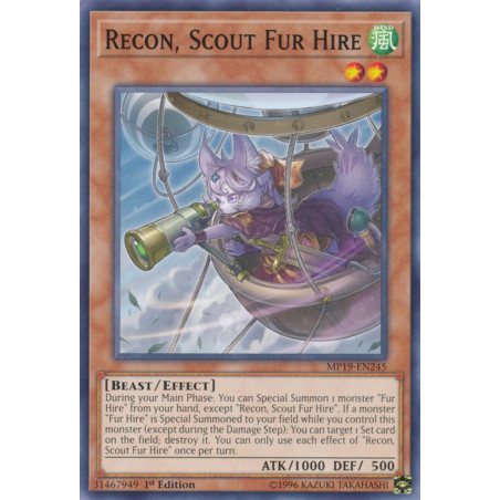 yu-gi-oh-tcg-mp19-en245-c-recon-scout-fur-hire-2019-gold-sarcophagus-tin-mega-pack