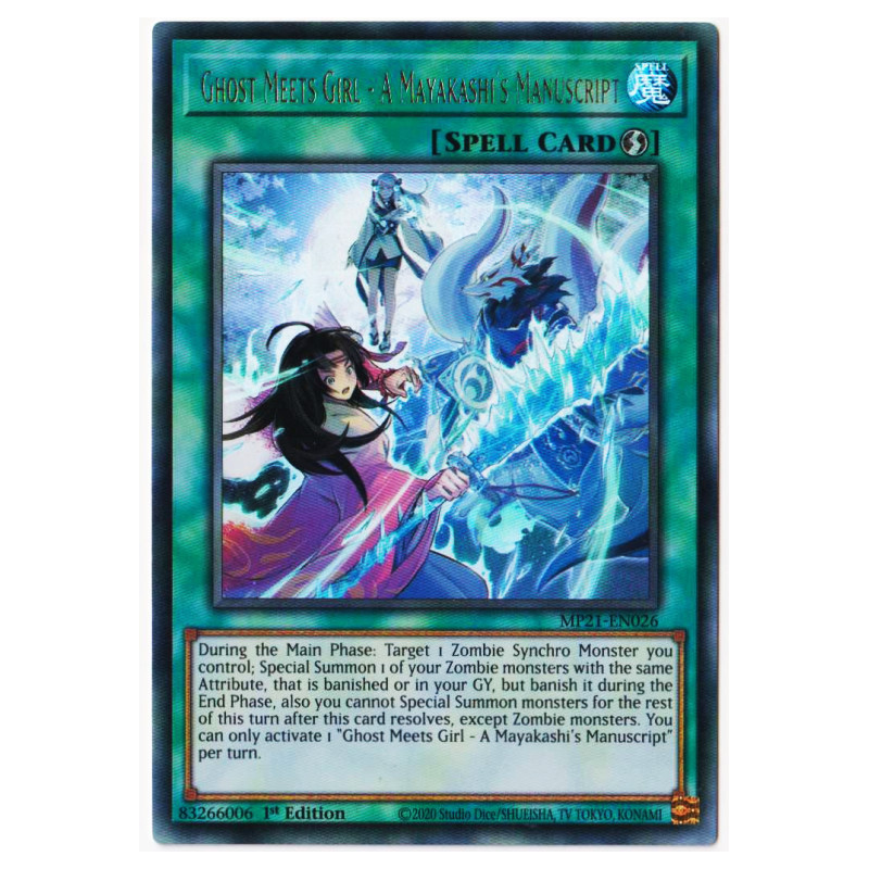 yu-gi-oh-tcg-mp21-en026-ur-ghost-meets-girl-a-mayakashi-s-manuscript-2021-tin-of-ancient-battles