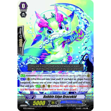 Vanguard_TCG_card_BT13_040EN_R_Bubble_Edge_Dracokid_Catastrophic_Outbreak