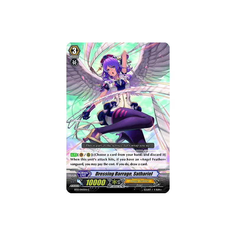 Vanguard_TCG_card_BT13_043EN_C_Dressing_Barrage_Sathariel_Catastrophic_Outbreak