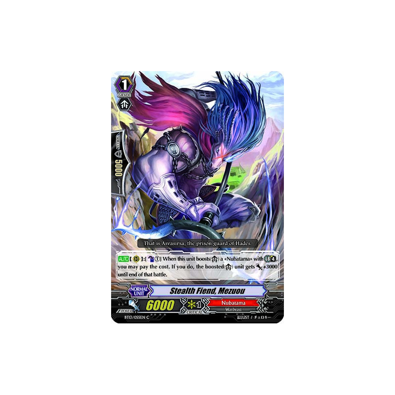 Vanguard_TCG_card_BT13_055EN_C_Stealth_Fiend_Mezuou_Catastrophic_Outbreak
