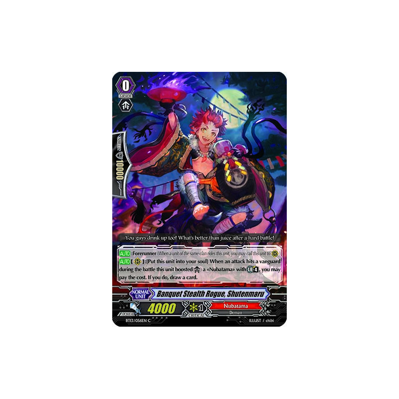 Vanguard_TCG_card_BT13_056EN_C_Banquet_Stealth_Rogue_Shutenmaru_Catastrophic_Outbreak