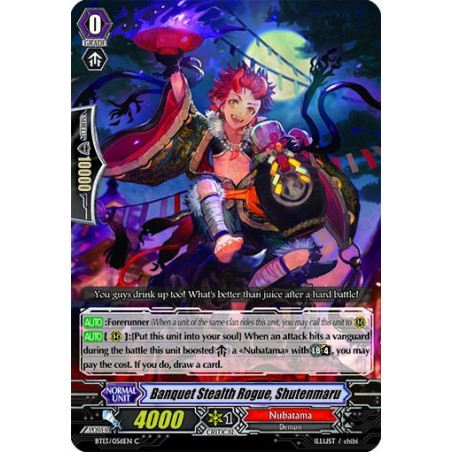 Vanguard_TCG_card_BT13_056EN_C_Banquet_Stealth_Rogue_Shutenmaru_Catastrophic_Outbreak