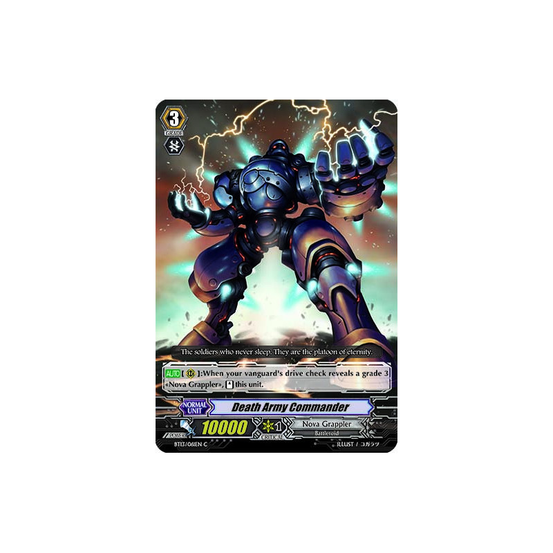 Vanguard_TCG_card_BT13_061EN_C_Death_Army_Commander_Catastrophic_Outbreak