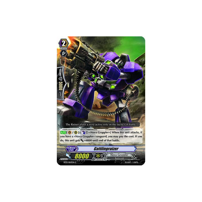 Vanguard_TCG_card_BT13_063EN_C_Gattlingraizer_Catastrophic_Outbreak