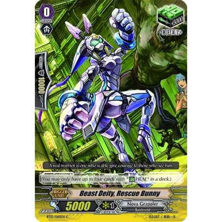 Vanguard_TCG_card_BT13_069EN_C_Beast_Deity_Rescue_Bunny_Catastrophic_Outbreak