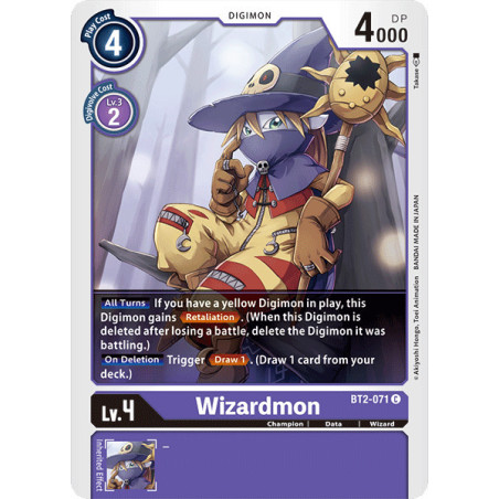 Digimon_TCG_BT2-071_Wizardmon_Common_Ultimate_Power_Card_Game