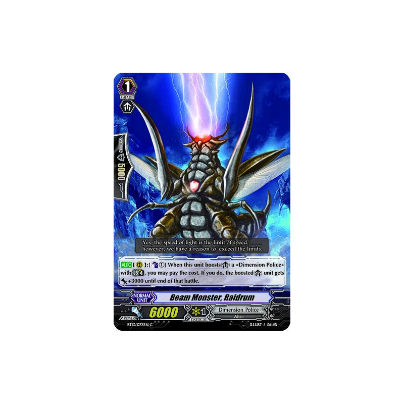Vanguard_TCG_card_BT13_073EN_C_Beam_Monster_Raidrum_Catastrophic_Outbreak