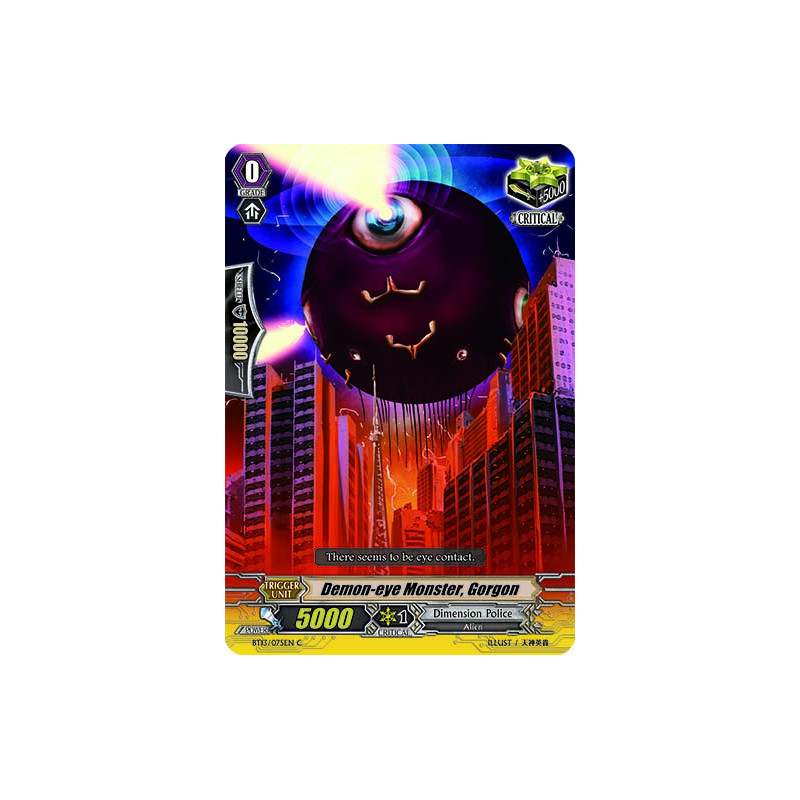 Vanguard_TCG_card_BT13_075EN_C_Demon-eye_Monster_Gorgon_Catastrophic_Outbreak