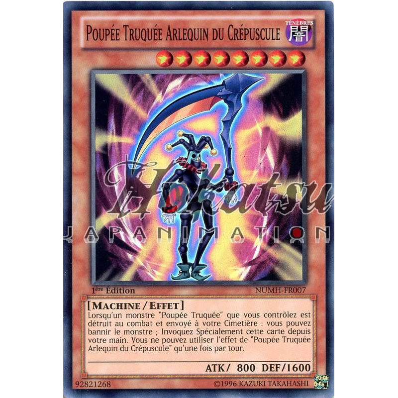yu-gi-oh-tcg-numh-fr007-sr-poupee-truquee-arlequin-du-crepuscule-chasseurs-de-numeros