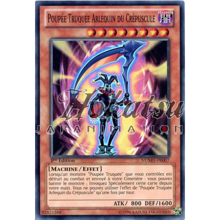 yu-gi-oh-tcg-numh-fr007-sr-poupee-truquee-arlequin-du-crepuscule-chasseurs-de-numeros