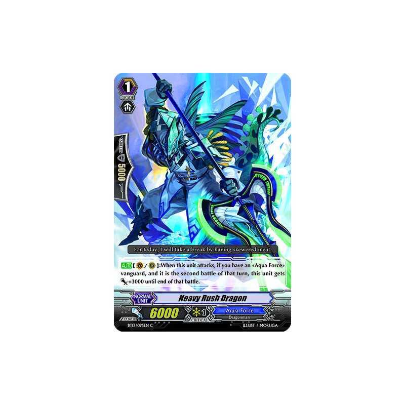 Vanguard_TCG_card_BT13_095EN_C_Heavy_Rush_Dragon_Catastrophic_Outbreak