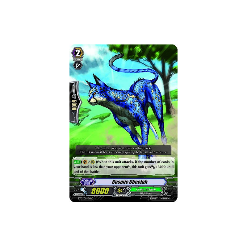 Vanguard_TCG_card_BT13_099EN_C_Cosmic_Cheetah_Catastrophic_Outbreak