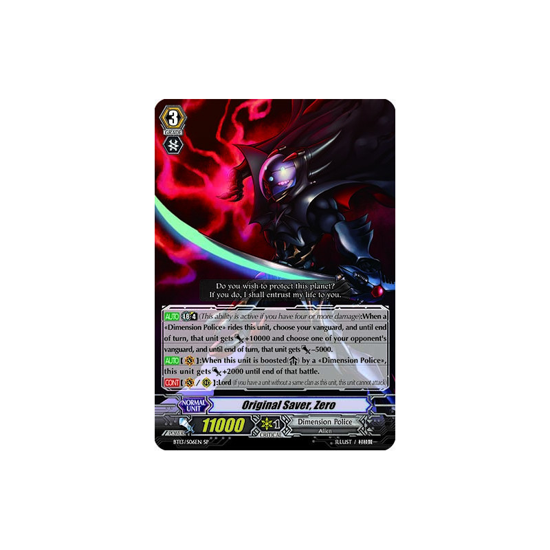 Vanguard_TCG_card_BT13_S06EN_SP_Original_Saver_Zero_Catastrophic_Outbreak