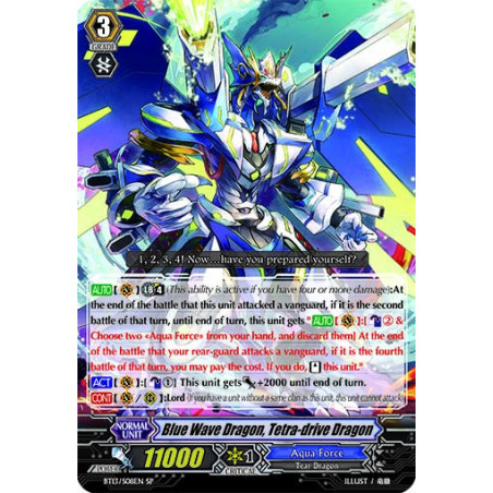Vanguard_TCG_card_BT13_S08EN_SP_Blue_Wave_Dragon_Tetra-drive_Dragon_Catastrophic_Outbreak