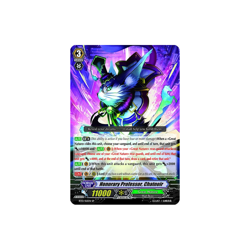 Vanguard_TCG_card_BT13_S12EN_SP_Honorary_Professor_Chatnoir_Catastrophic_Outbreak