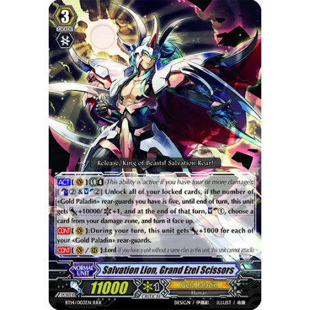 Vanguard_TCG_card_BT14_003EN_RRR_Salvation_Lion_Grand_Ezel_Scissors_Brilliant_Strike