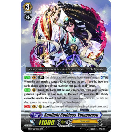 Vanguard_TCG_card_BT14_004EN_RRR_Sunlight_Goddess_Yatagarasu_Brilliant_Strike