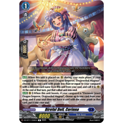 Vanguard_TCG_card_DZ-BT11_050EN_R_Direful_Doll_Corinna_Symphony_of_Might_Bloom
