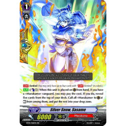 Vanguard_TCG_card_BT14_016EN_RR_Silver_Snow_Sasame_Brilliant_Strike
