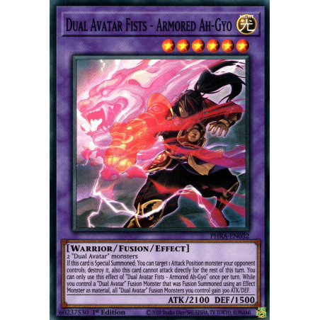 yu-gi-oh-tcg-phra-en032-sr-dual-avatar-fists-armored-ah-gyo-phantom-rage