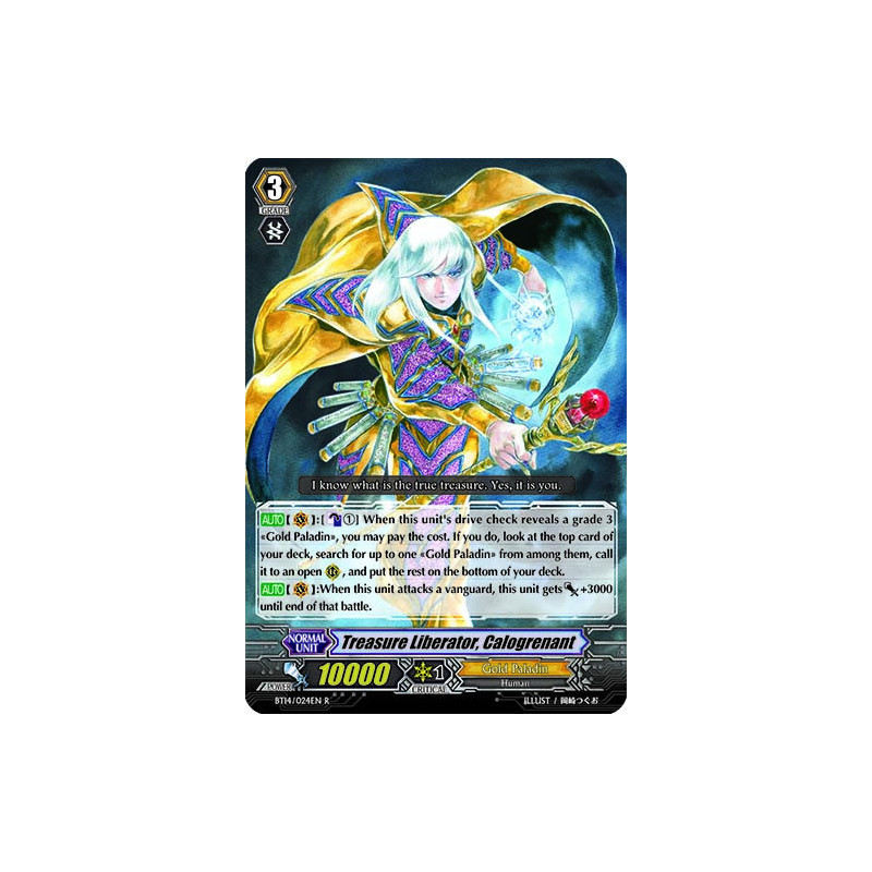 Vanguard_TCG_card_BT14_024EN_R_Treasure_Liberator_Calogrenant_Brilliant_Strike