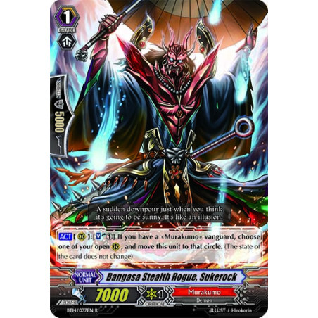 Vanguard_TCG_card_BT14_037EN_R_Bangasa_Stealth_Rogue_Sukerock_Brilliant_Strike