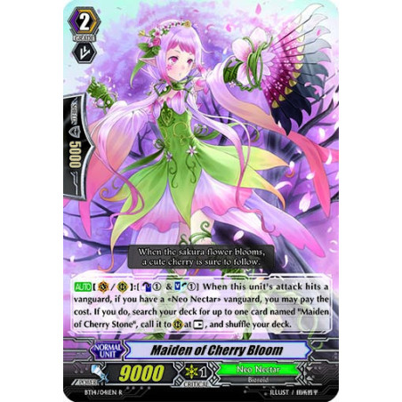 Vanguard_TCG_card_BT14_041EN_R_Maiden_of_Cherry_Bloom_Brilliant_Strike