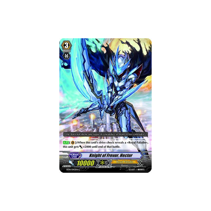 Vanguard_TCG_card_BT14_043EN_C_Knight_of_Frevor_Hector_Brilliant_Strike