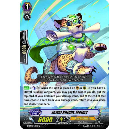 Vanguard_TCG_card_BT14_047EN_C_Jewel_Knight_Melmy_Brilliant_Strike