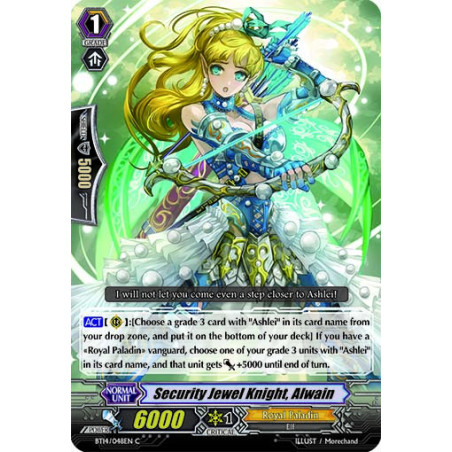 Vanguard_TCG_card_BT14_048EN_C_Security_Jewel_Knight_Alwain_Brilliant_Strike