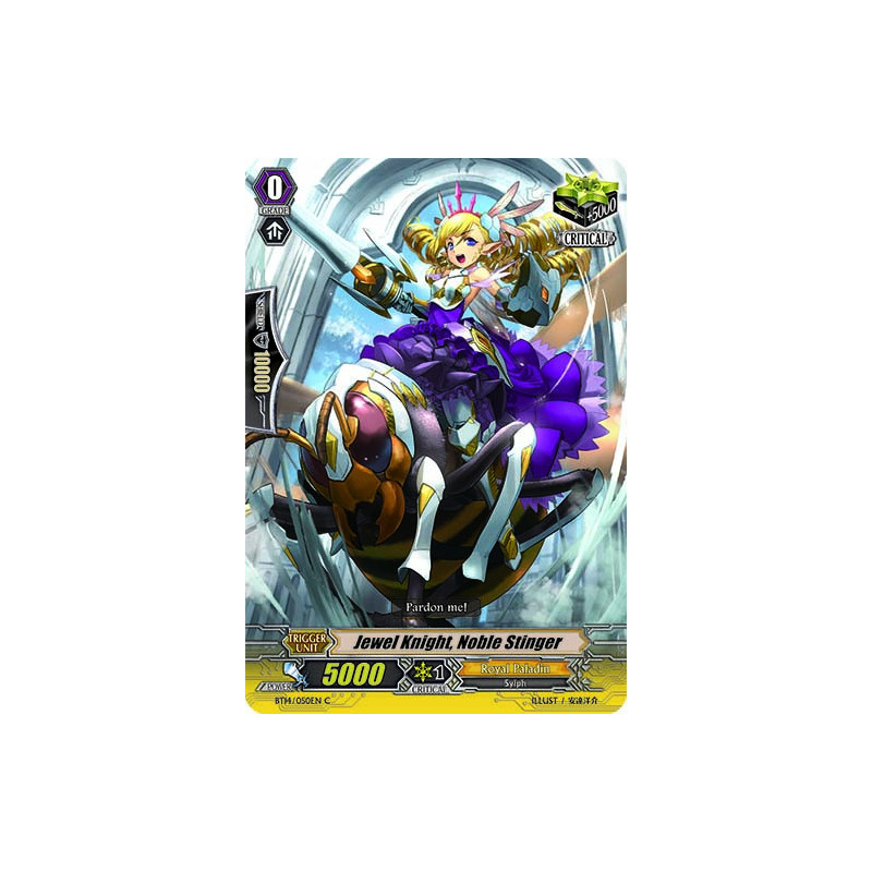 Vanguard_TCG_card_BT14_050EN_C_Jewel_Knight_Noble_Stinger_Brilliant_Strike