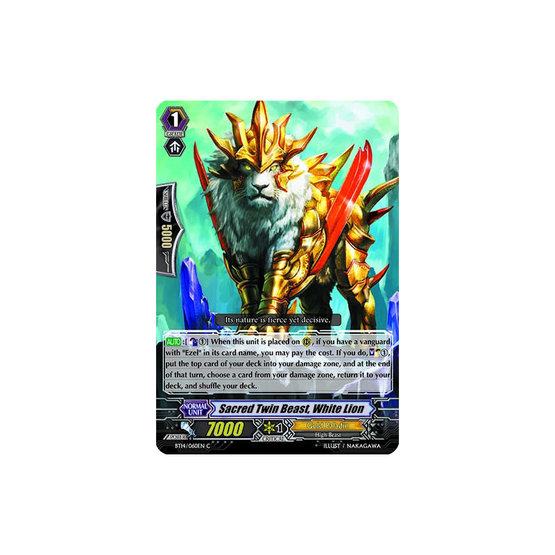 Vanguard_TCG_card_BT14_060EN_C_Sacred_Twin_Beast_White_Lion_Brilliant_Strike