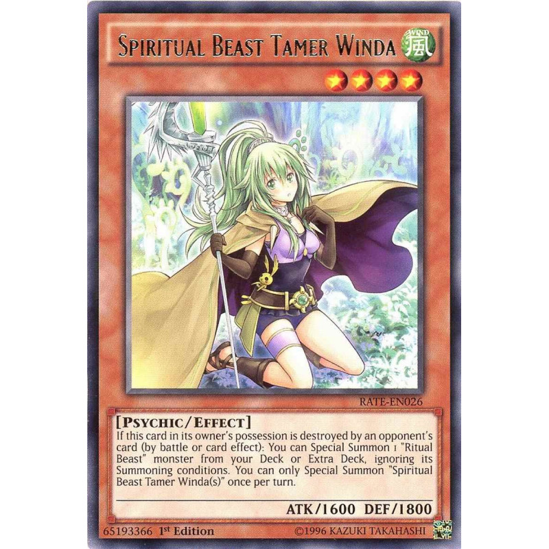 yu-gi-oh-tcg-rate-en026-r-spiritual-beast-tamer-winda-raging-tempest