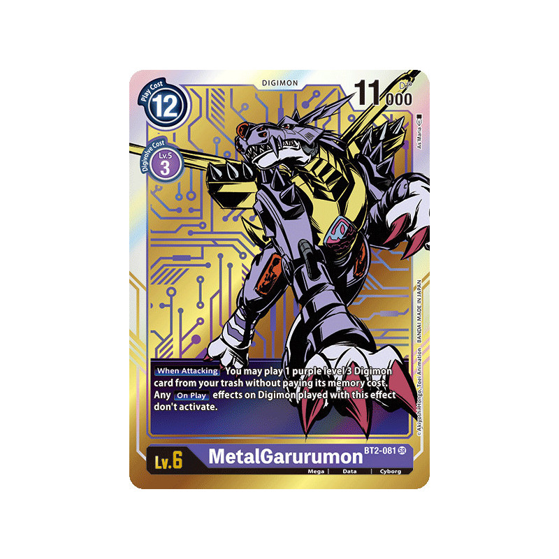 Digimon_TCG_BT2-081_AA_MetalGarurumon_Alternative_Art_Ultimate_Power_Card_Game
