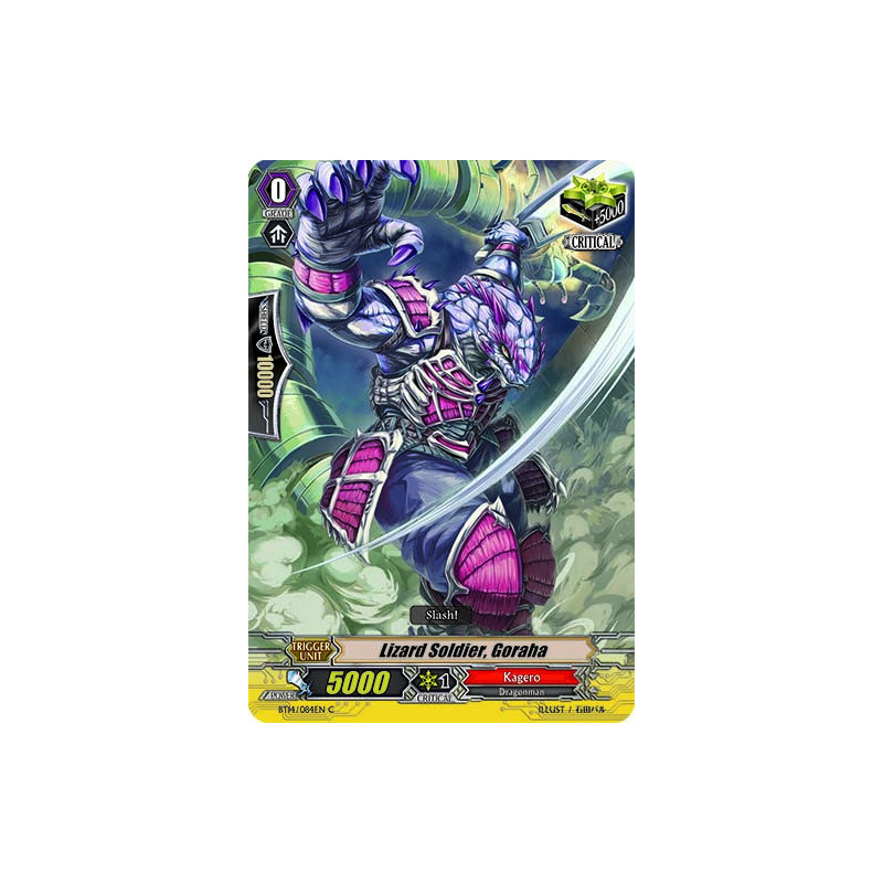 Vanguard_TCG_card_BT14_084EN_C_Lizard_Soldier_Goraha_Brilliant_Strike