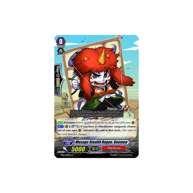 Vanguard_TCG_card_BT14_090EN_C_Masago_Stealth_Rogue_Goemon_Brilliant_Strike