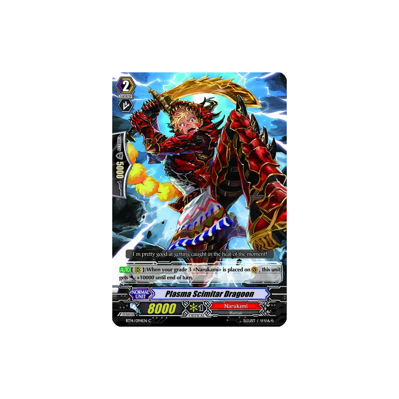 Vanguard_TCG_card_BT14_094EN_C_Plasma_Scimitar_Dragoon_Brilliant_Strike