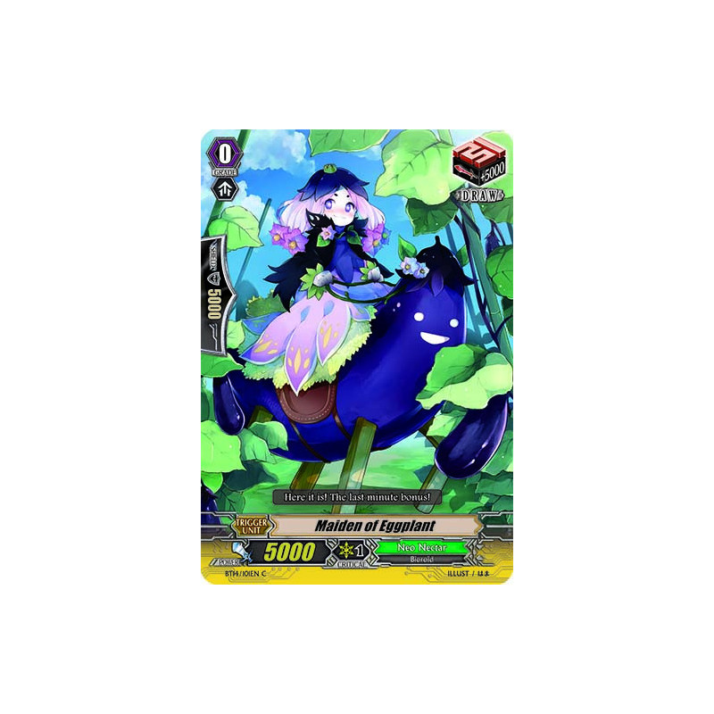 Vanguard_TCG_card_BT14_101EN_C_Maiden_of_Eggplant_Brilliant_Strike