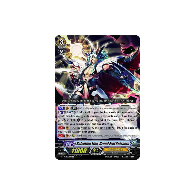 Vanguard_TCG_card_BT14_S03EN_SP_Salvation_Lion_Grand_Ezel_Scissors_Brilliant_Strike