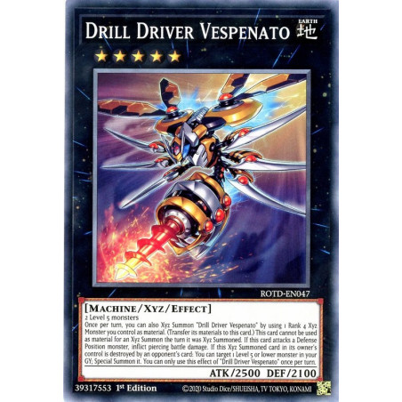 yu-gi-oh-tcg-rotd-en047-r-drill-driver-vespenato-rise-of-the-duelist