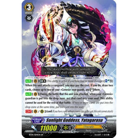 Vanguard_TCG_card_BT14_S04EN_SP_Sunlight_Goddess_Yatagarasu_Brilliant_Strike