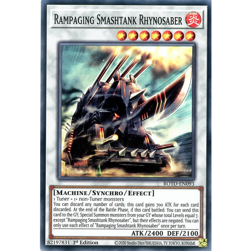 yu-gi-oh-tcg-rotd-en093-sr-rampaging-smashtank-rhynosaber-rise-of-the-duelist