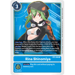 Digimon_TCG_BT2-086_Rina_Shinomiya_Rare_Ultimate_Power_Card_Game