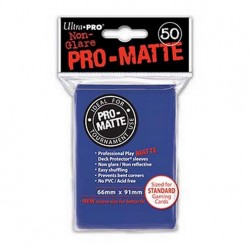 (50ct) Ultra Pro-Matte Blue...