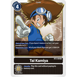 Digimon_TCG_BT2-089_Tai_Kamiya_Rare_Ultimate_Power_Card_Game