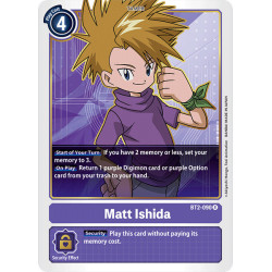 Digimon_TCG_BT2-090_Matt_Ishida_Rare_Ultimate_Power_Card_Game