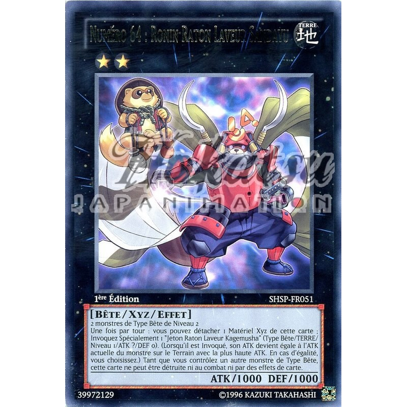 yu-gi-oh-tcg-shsp-fr051-r-numero-64-ronin-raton-laveur-sandayu