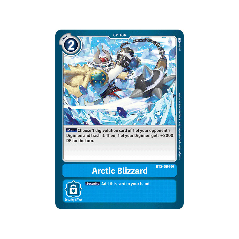 Digimon_TCG_BT2-094_Arctic_Blizzard_Common_Ultimate_Power_Card_Game