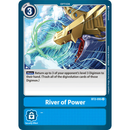 Digimon_TCG_BT2-095_River_of_Power_Uncommon_Ultimate_Power_Card_Game